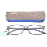 offugo James Blue Block Reading Glasses Grey - Plano
